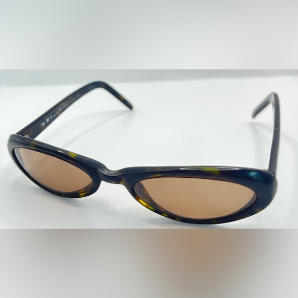 Ralph Lauren 989/S Brown Oval Sunglasses Frames Only - Picture 2 of 8